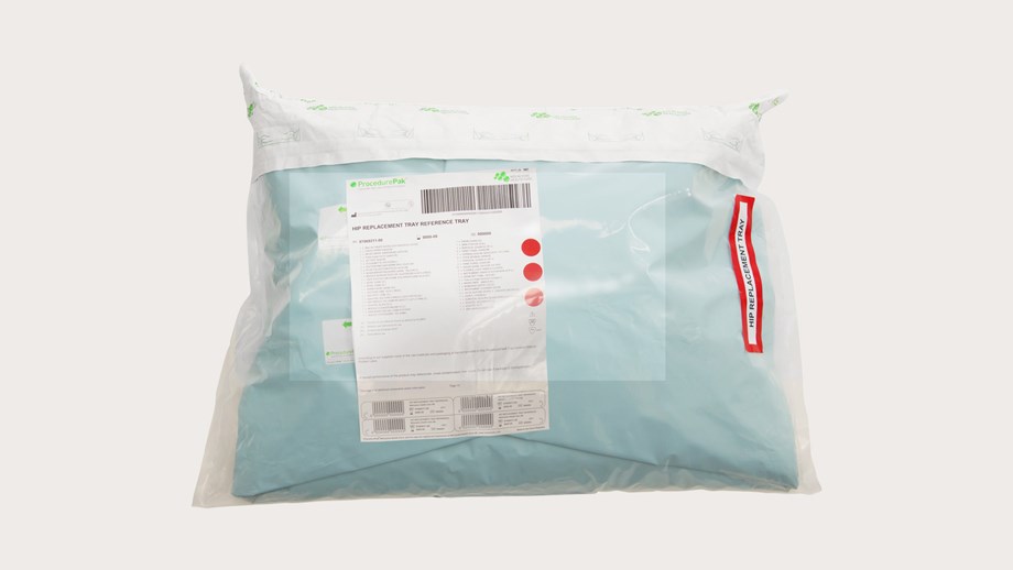 Pack personalizado para procedimientos quirúrgicos de Mölnlycke para cirugía ortopédica de cadera