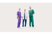 Médicos con la chaqueta térmica BARRIER en varios colores