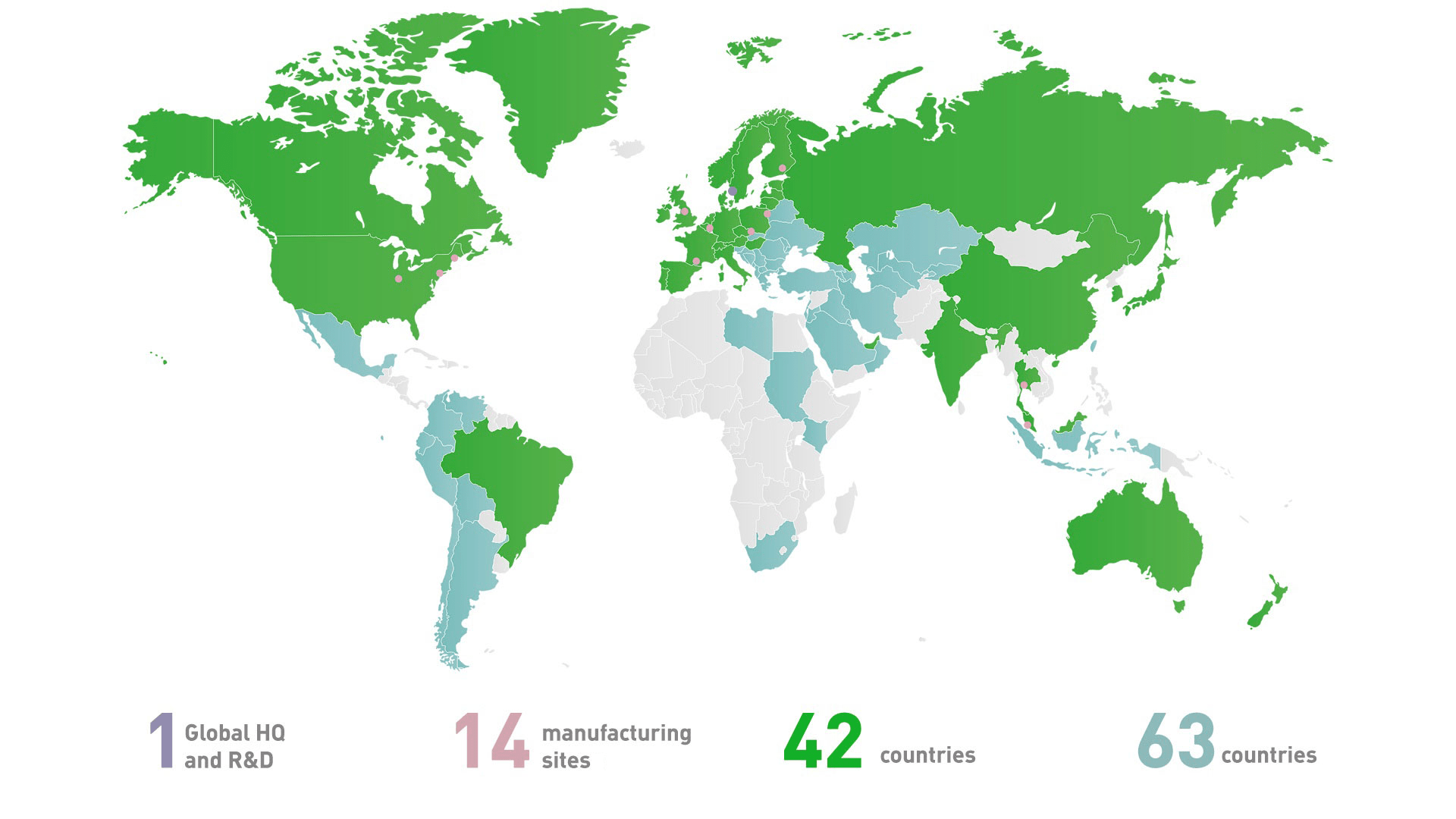 Una empresa global